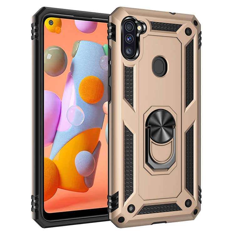 Shockproof Case Cover for Samsung Galaxy A11 Case Samsung A11 Armor Military Protective Car Holder Magnetic Phone Case A 11