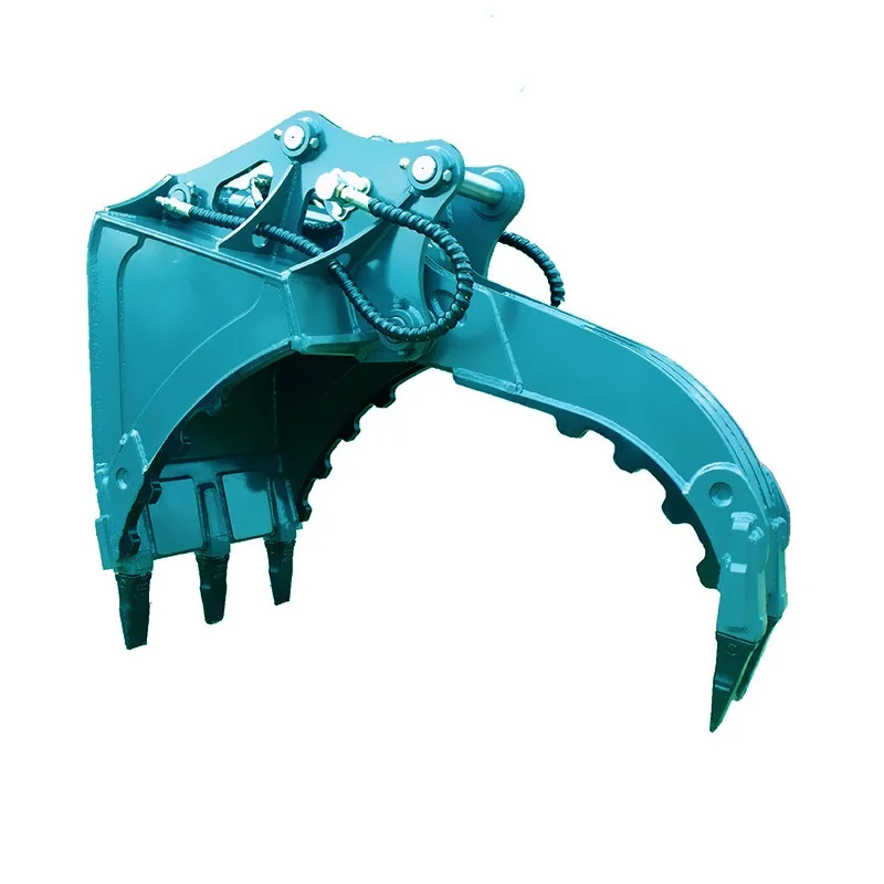 

HM02 Mini Excavator Hydraulic Grab Thumb Attachment Bucket Clamp Hydraulic Multi-functional Thumb Bucket Is In Stock