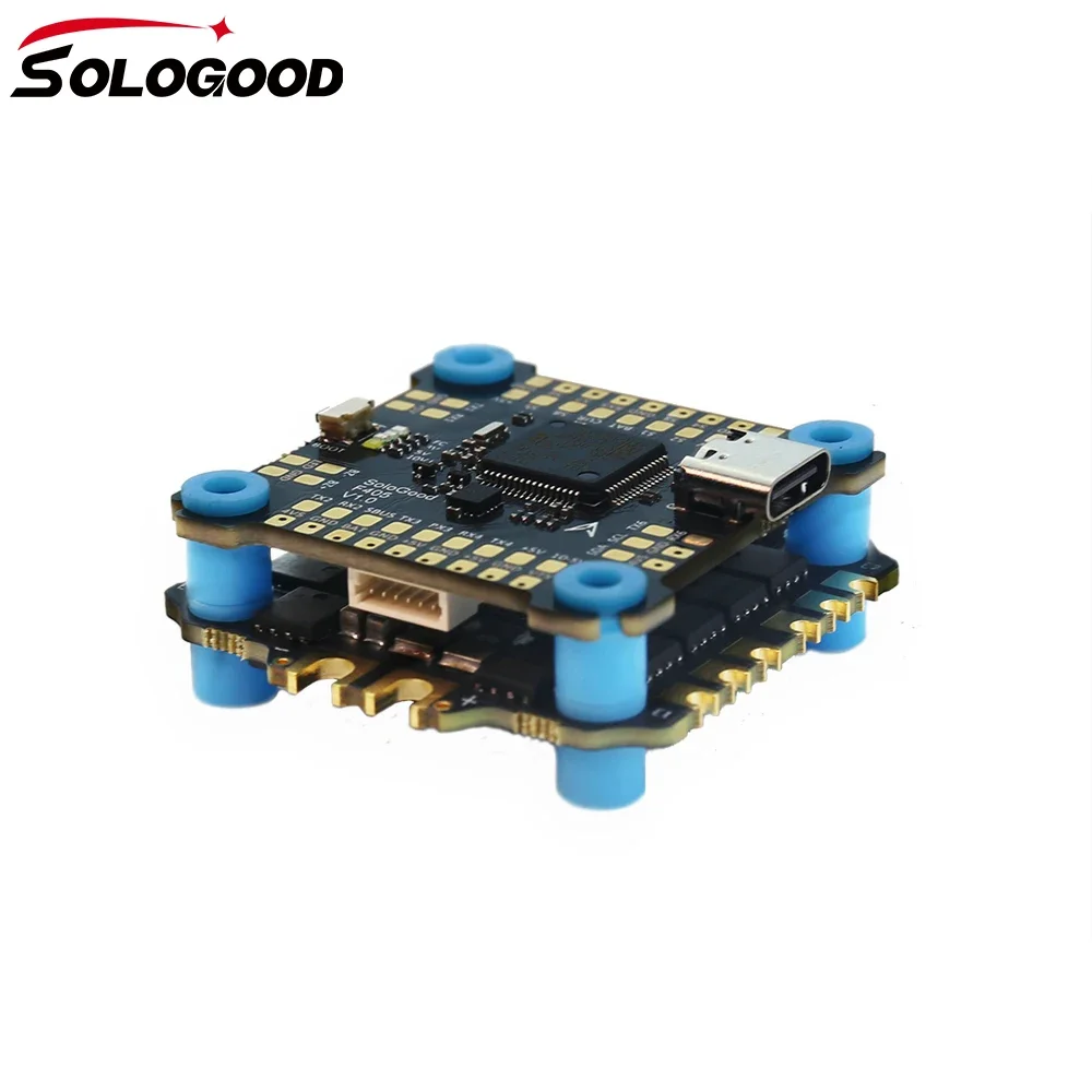 SoloGood F405 55A Stack 30.5X30.5mm ICM42688P BLS55A 4in1 ESC 2-6S FC&ESC iNAV Betaflight تكوين