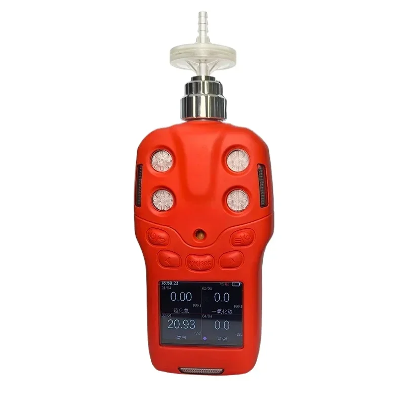 Handheld Methane Gas Detec tor Pum p Suction Diffusion Biogas Natural Ga s Leak A larm Instru ment