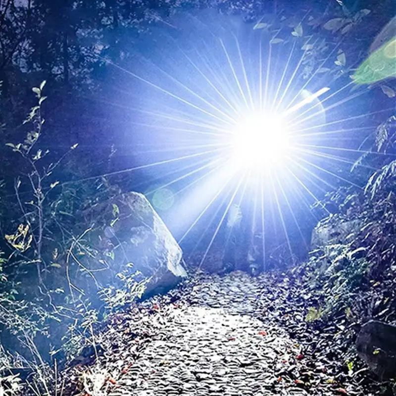 Rechargeable LED Headlamp Super Bright Dual Light Source Waterproof For Camping Hiking Night Running Fishing