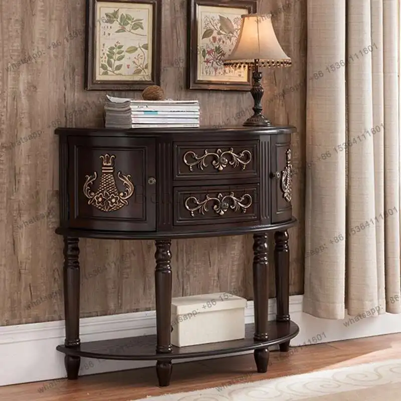 Factory Direct Sales Z 67 Luxury Classic Console Table Vintage Premium Trendy Beauty Console Table Elegant Living Room Tisch Ent