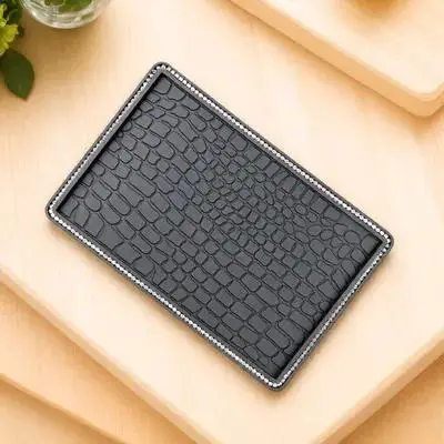 

Non Slip Pad Car Dashboard Decorations PVC Phone Mounting Pads Washable Reusable Anti Skid Mats For Daily Usage Oil Resistant