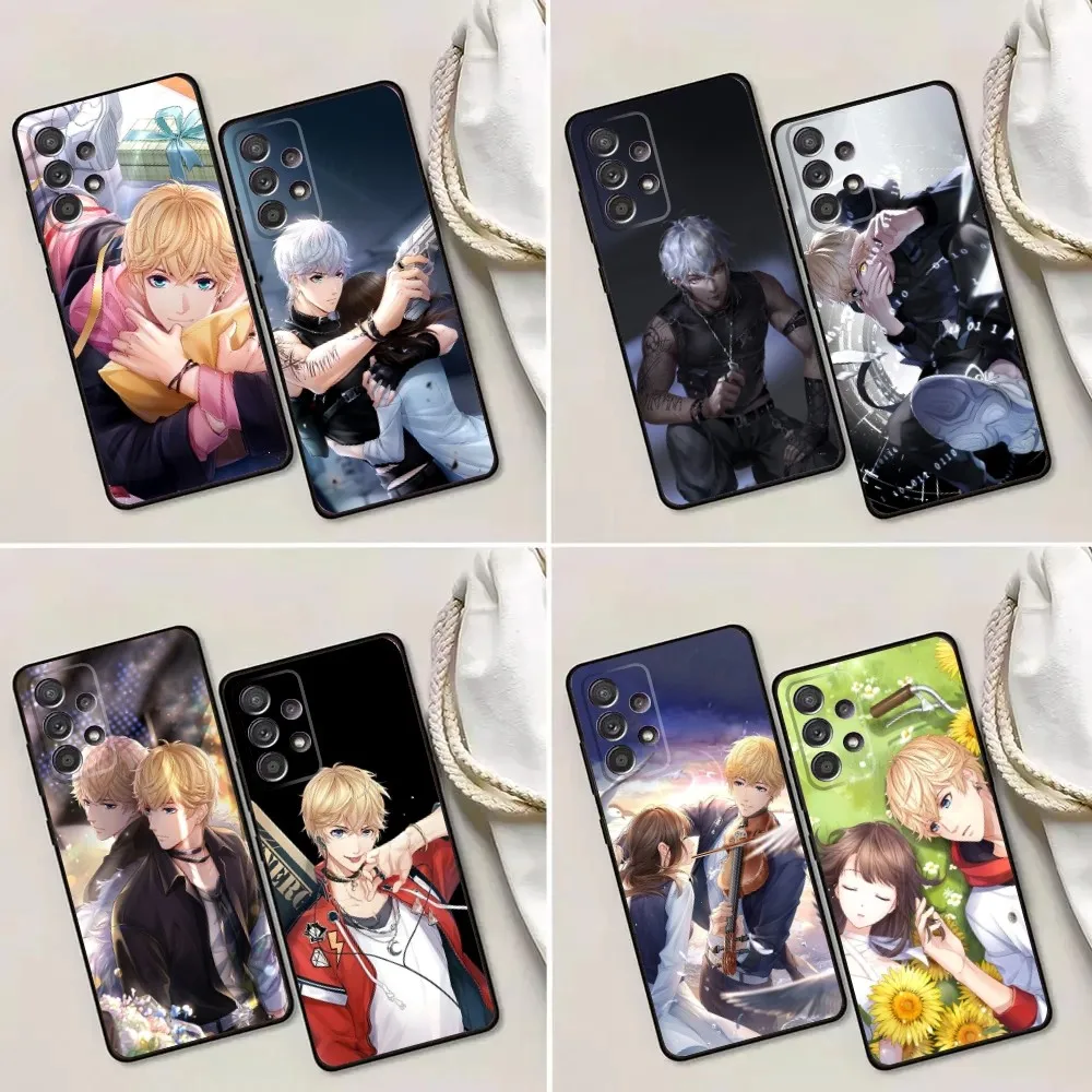 Love And Producer ZhouQILuo Kiro Phone Case For Samsung Galaxy A13,A21s,A22,A31,A32,A52,A53,A71,A80,A91 Soft Black Phone Cover