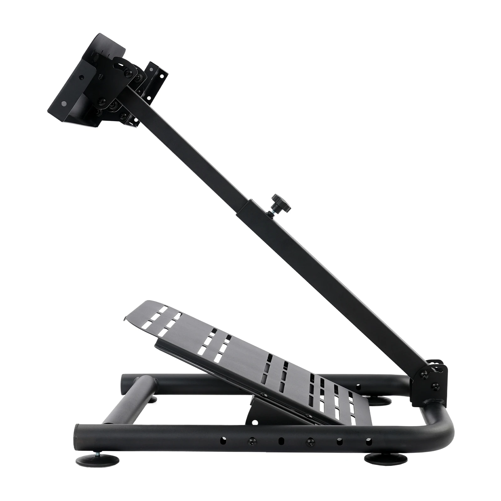 Support de volant de course noir, support de simulateur de course pliable et réglable pour salle de jeux, centre commercial d'arcade