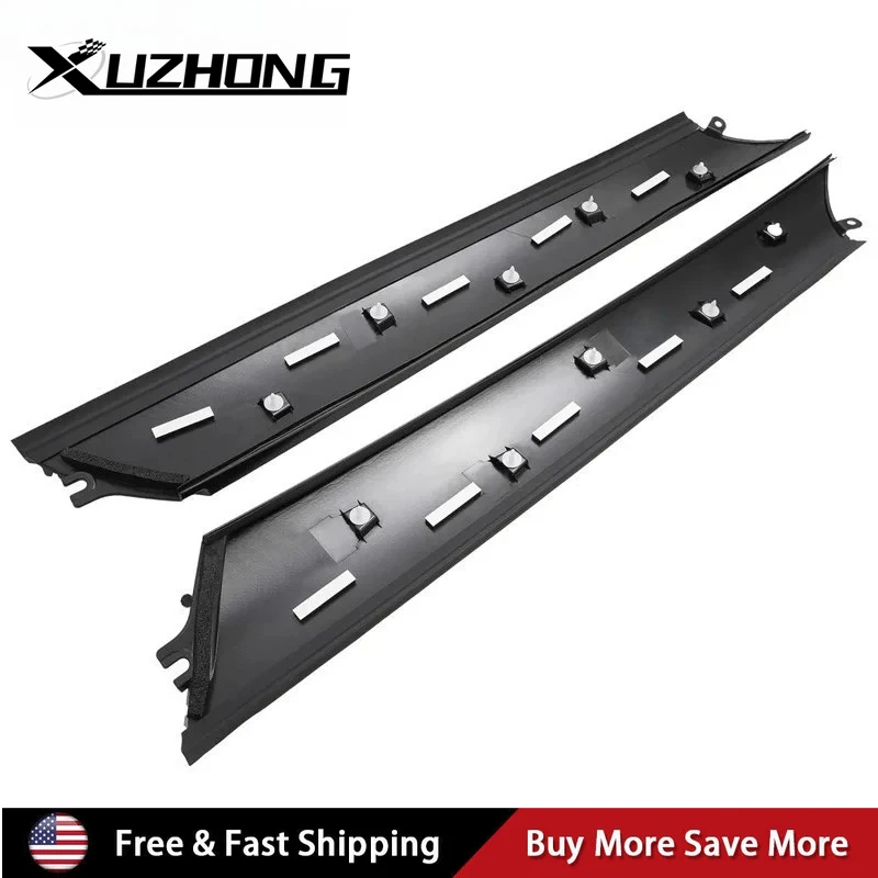 

76837-1LA0A 76837-6JR0A 2Pcs Windshield Trim Pillar Molding For Infiniti 2011-2013 QX56 2014-2023 QX80 2017-2022 Nissan Armada