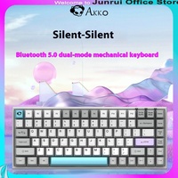 Akko Quiet 3084 Bluetooth Dual Mode Mechanical Keyboard Office Game E-Sports 68-Key Cherry Axis Customized Keyboard Gift