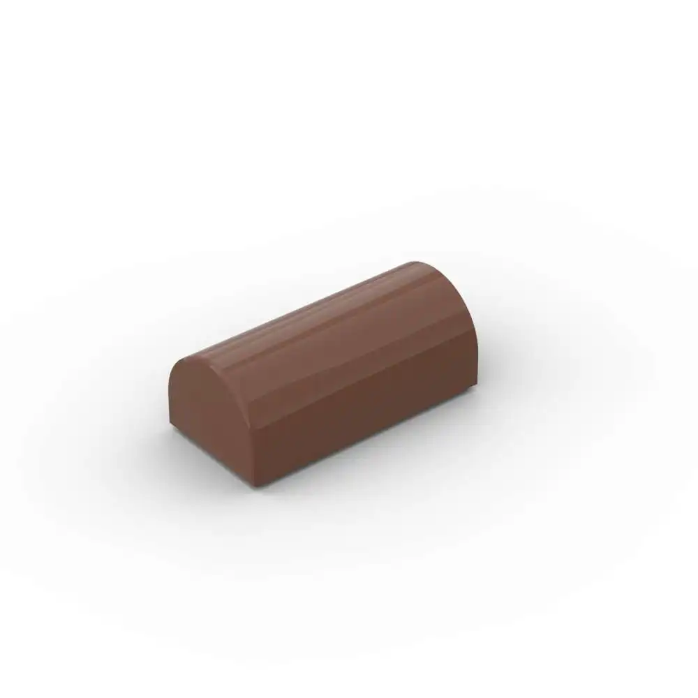 MOC 10 STKS 3563 Gebogen 1x2x2/3 Dubbele Helling Bouwstenen Huis Kasteel Compatibel Baksteen Deeltje DIY Speelgoed Kinderen Verjaardagscadeau