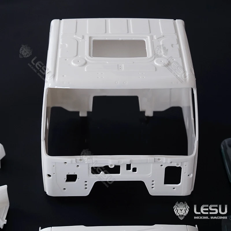 

LESU Plastic Cabin Shell Compatible With 1/14 DIY Tamiyaya VM RC Tractor Remote Control Truck Model TH19247