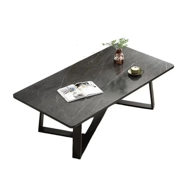 

Современный журнальный столик в скандинавском стиле, минималистичный квадратный приставной столик, стол для гостиной, роскошный мраморный столик Mesa De Centro De Sala, мебель для дома