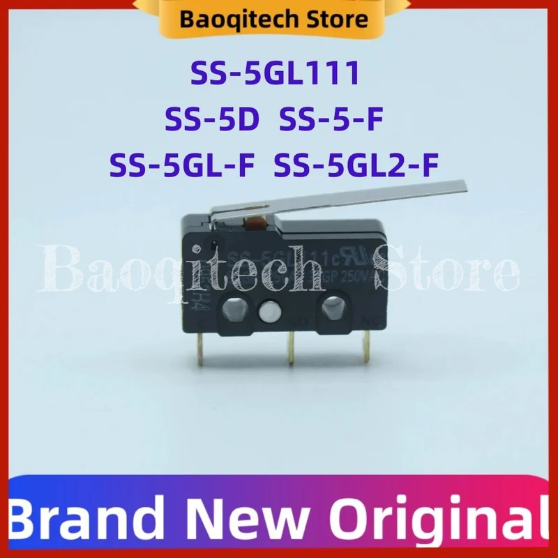 5 10 pcs Original Limit Micro Switch SS-5D SS-5GL111 SS-5 -F SS-5GL-F SS-5GL2-F 0.49N 5A For OMRON travel switch button