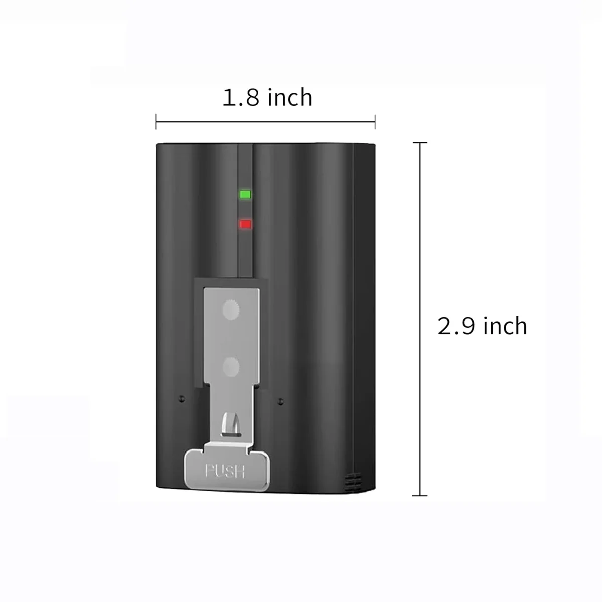 6040mAh Quick Release Battery Pack/ Quick Charger Station For Ring Video Doorbell 2/3/4/3 Plus,Spotlight Cam,Solar Floodlight