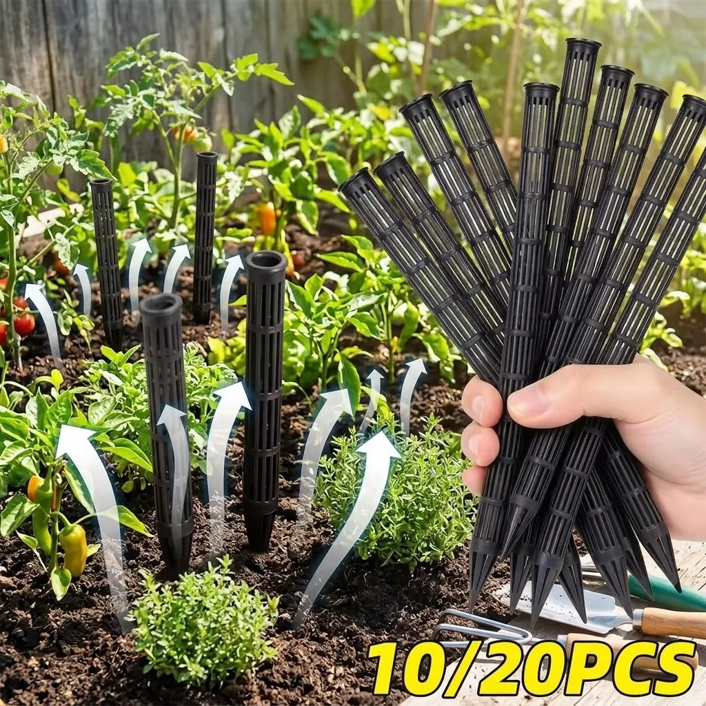Prevent Overwatering for Healthy Roots 10 20Pcs Plant Aeration Tubes for Pots Wet dry Cycle Gardening Tools Root Rot Prevention
