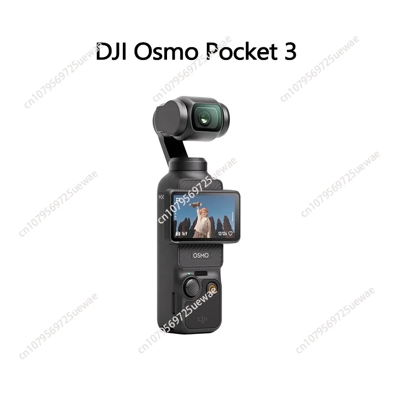 

Камера для видеоблогов Osmo Pocket 3 с 1-дюймовым CMOS 4K 120 кадров в секунду, отслеживанием лиц/объектов, маленькая видеокамера с вращающимся сенсорным экраном 2 дюйма