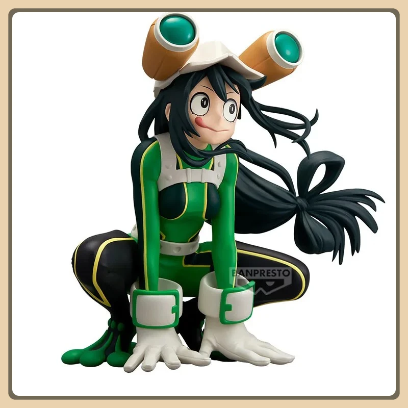

В наличии BANPRESTO My Hero Academia GLITTER&GLAMOURS Asui Tsuyu ПВХ аниме фигурки модель коллекция игрушек