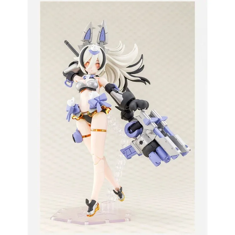 【 Spot Goods】KP850 Kotobukiya Megami Device PUNI MOFU Gin Lang Golden Xiao Mecha Girl Assembly Model Kit view 5