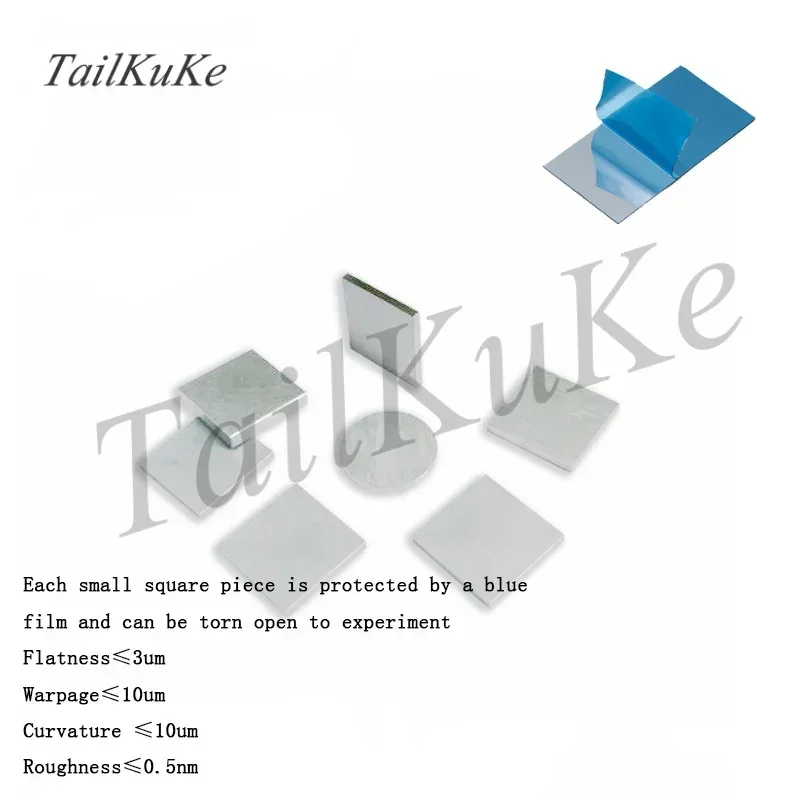 

Experimental scientific research single-sided polished silicon wafer electron microscope SEM substrate sheet optical bio-carrier