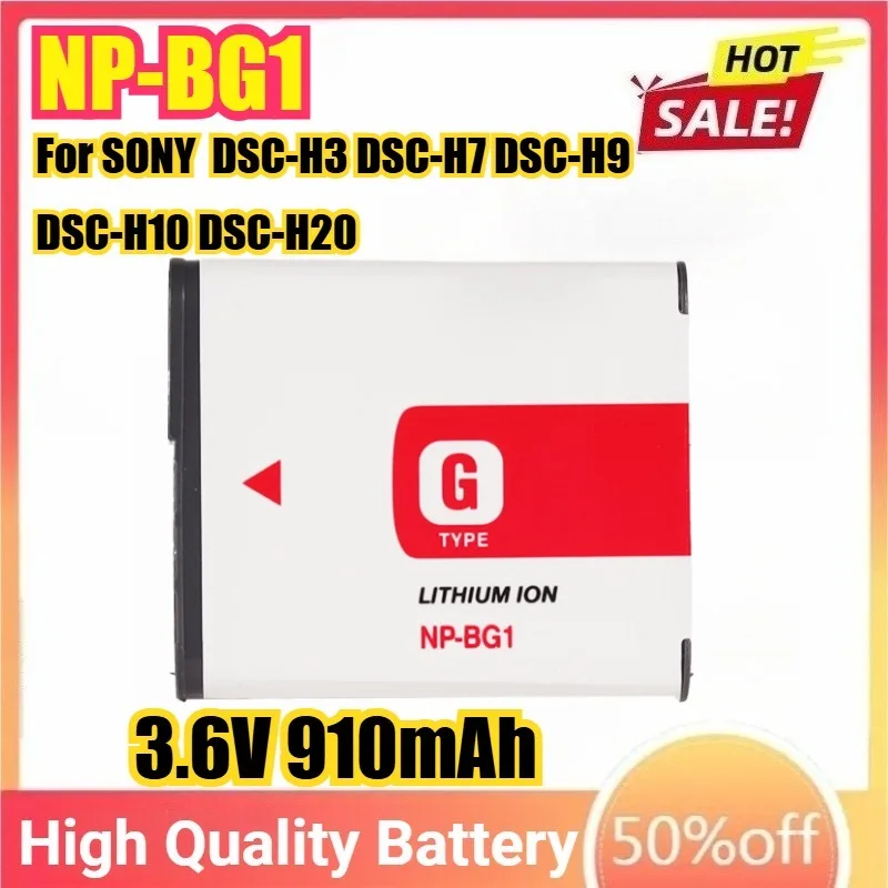 

NP-BG1 NP-FG1 3.6V 910mah Camera Battery For SONY DSC-H3 DSC-H7 DSC-H9 DSC-H10 DSC-H20 DSC-H50 DSC-H55 DSC-H70 DSC-H90 DSC-HX5