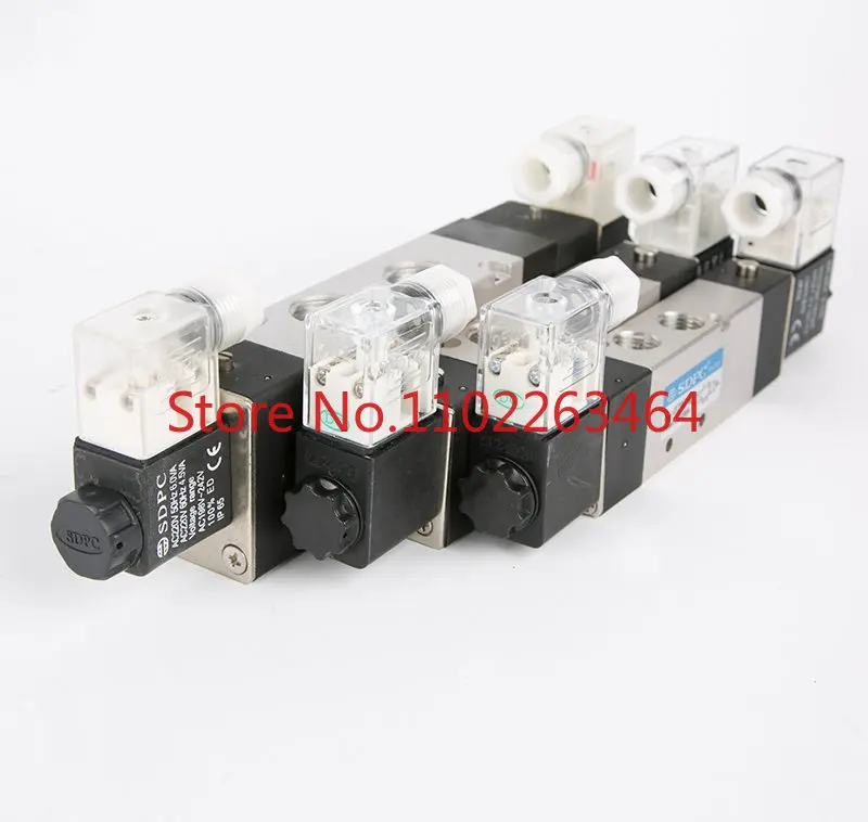 SDPC Ningbo Shengda Pneumatic Solenoid Valve 4M 4V210-08 310-10 410-15 110-06 230-C