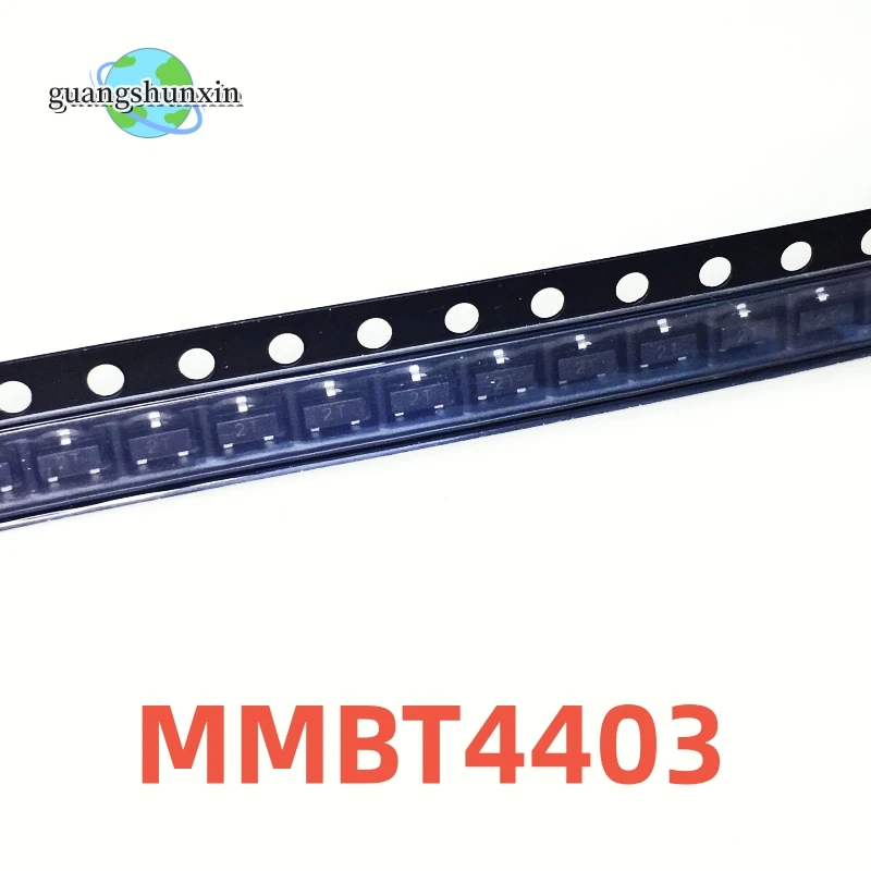 100PCS MMBT2222A MMBT2907A MMBT3904 MMBT3906 MMBT4401 MMBT4403 MMBT5401 MMBT5551 MMBTA42 MMBTA44 MMBTA92 Bipolar Transistors