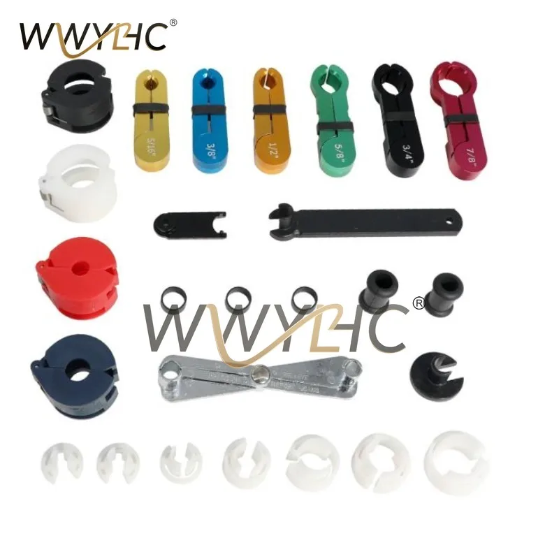 Suitable for disassembling aluminum alloy fittings of car series air conditioning oil pipes
