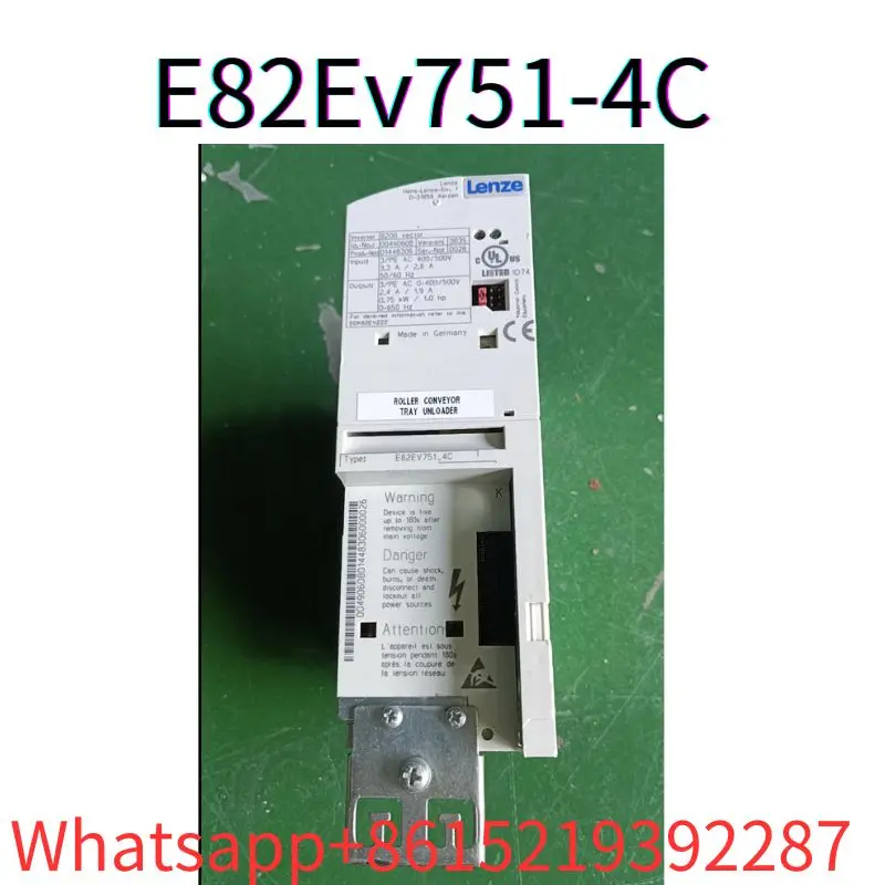 

second-hand Inverter Drive E82EV751-4C 0.75kw 380v tested ok