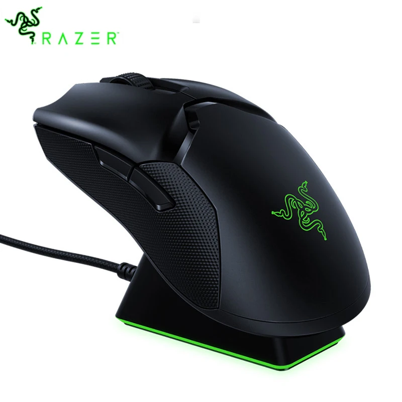 Raze Viper Ultimate lightweight wireless game mouse  RGB charging durable 20K DPI optical sensor 8 programmable buttons