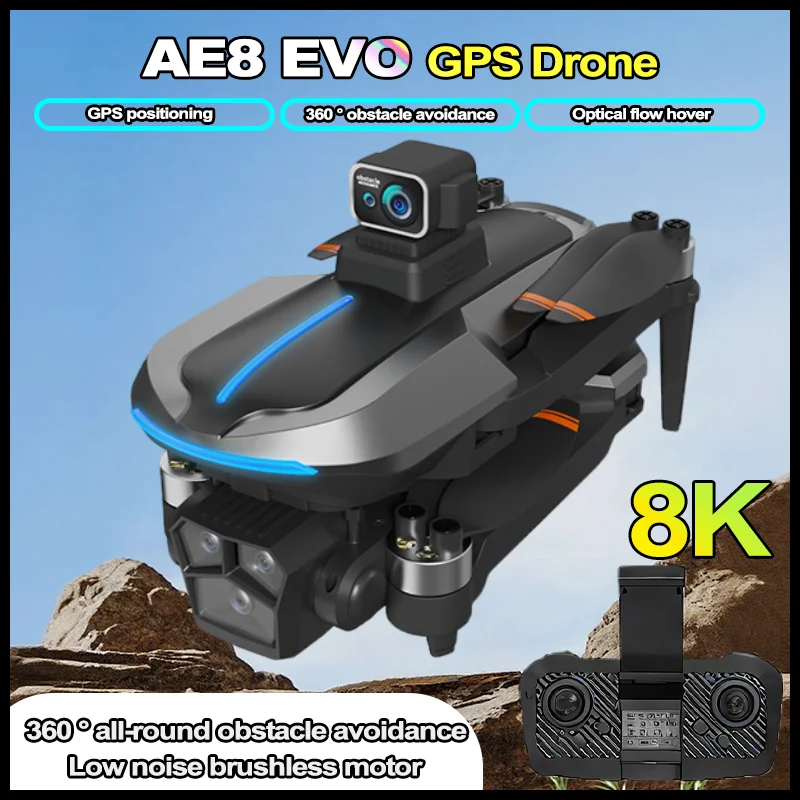 AE8 Evo Gps Drone B… - image