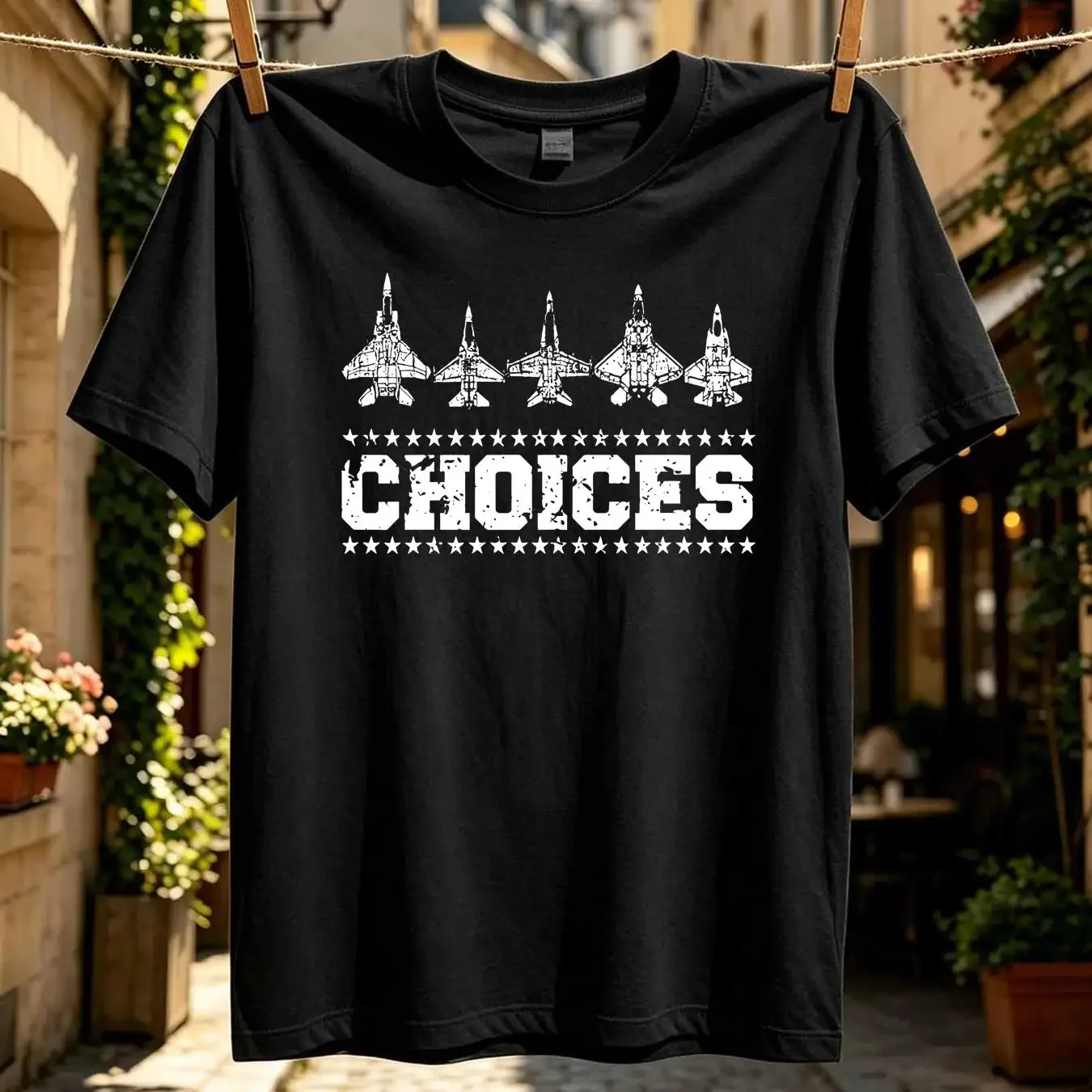 washed T Shirt Choices F 15 16 18 22 35 Fighter Jet Dominance vintage Washed Slightly Stretched Comfortable homme Soft