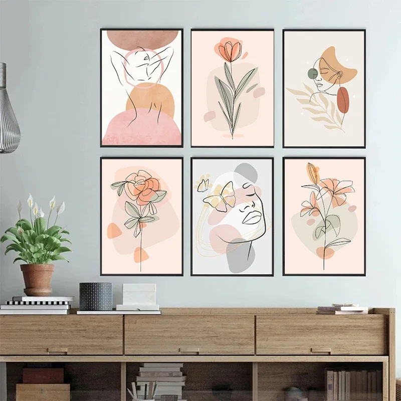 Boho Line Plants Le… - image