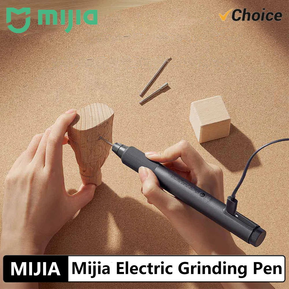 NEW MIJIA Mini Drill Handheld Electric Engraving Pen Rotary Carving Tool Kit for Polishing Grinding Machine 2cm Slim 22000r/m CN