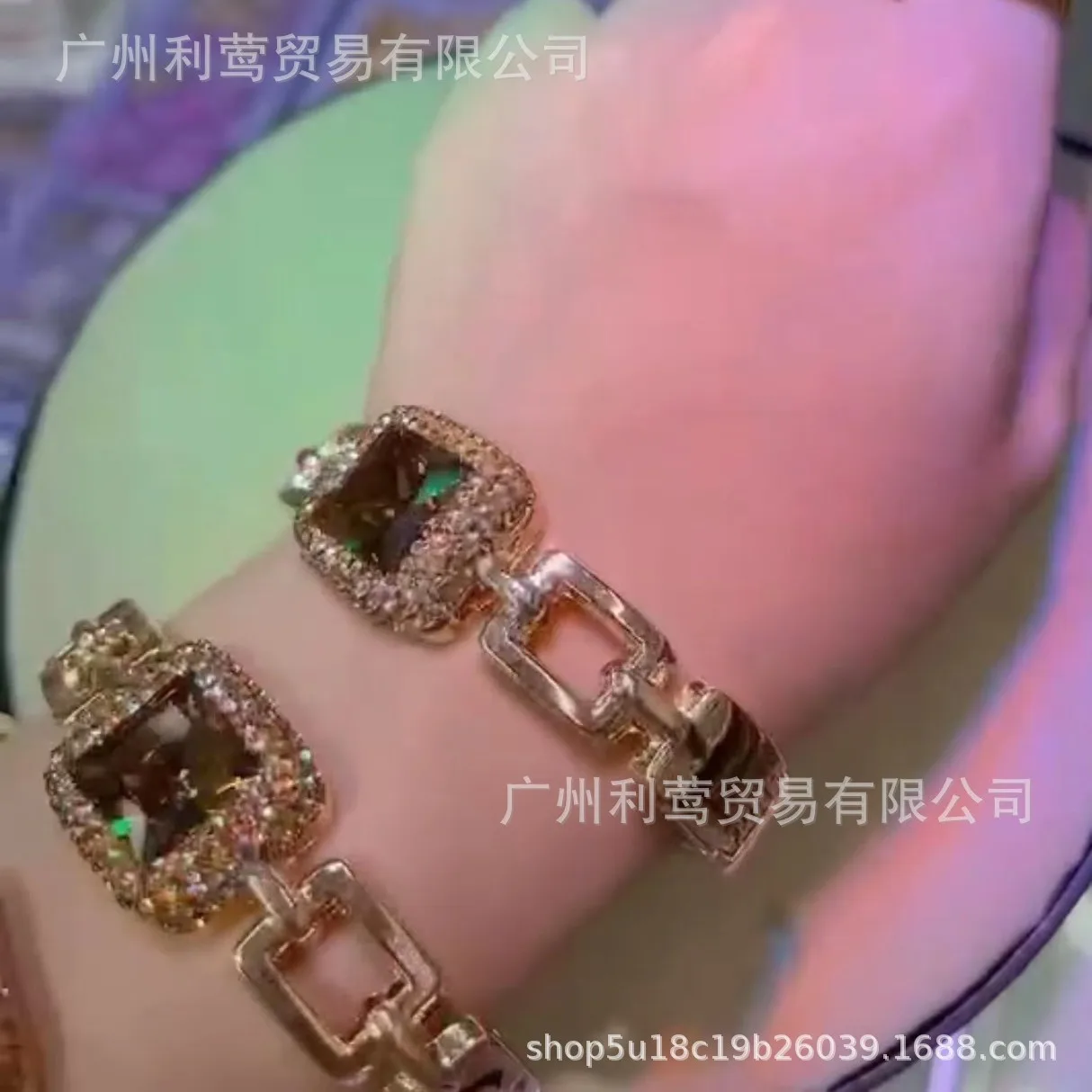 

Color-changing sultan stone live mouth bracelet European new high-quality foreign trade wholesale [factory direct sales]