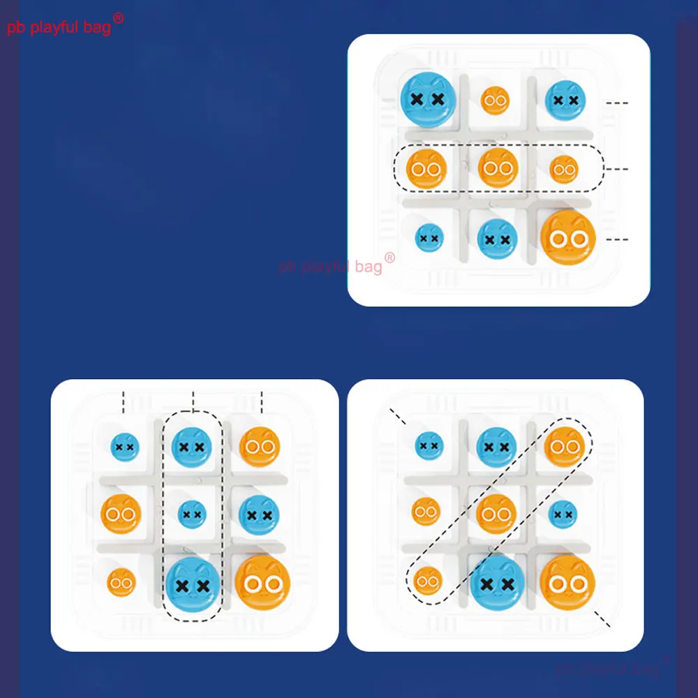 Diversão das crianças bem xadrez tic-tac-toe brinquedos de desenvolvimento interação pai-filho nove palácio grade jogo de tabuleiro de xadrez presente ug360