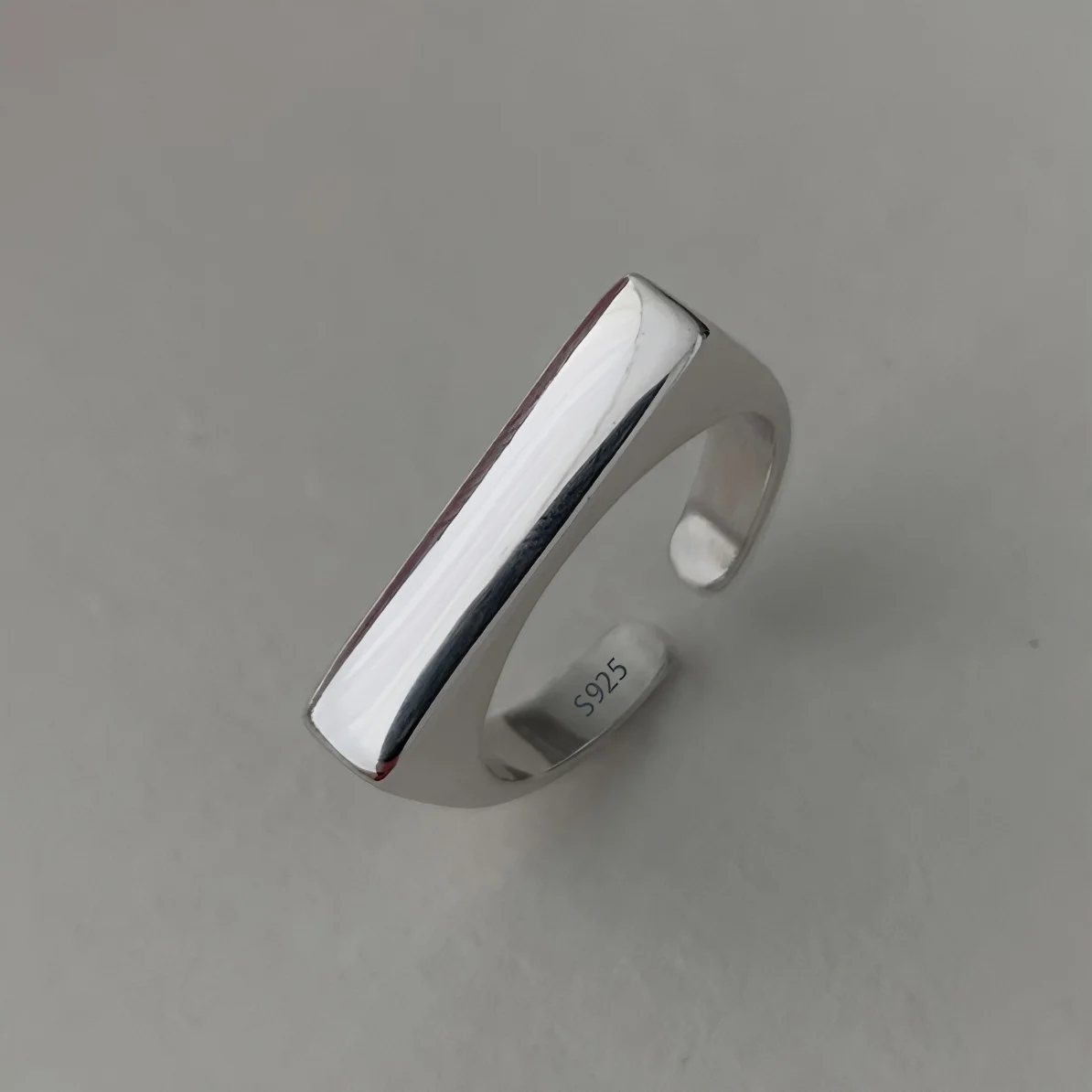 Women's 925 Sterling Silver Irregular Geometry Ring