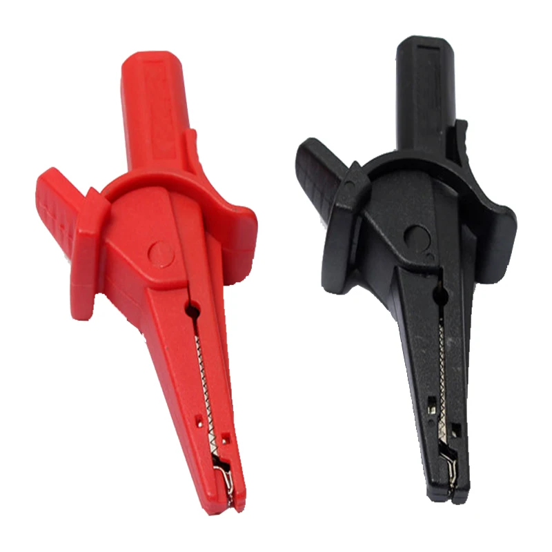Krokodil-Sonden-Multimeter, 1000 V/10 A, 4 mm Bananenstecker, großer Clip – Detail 2
