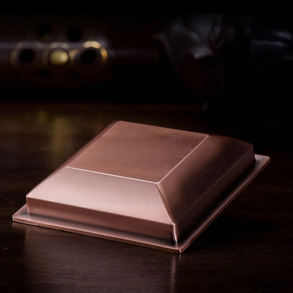 

Buddhist Smoke Plate Alloy Vintage Auspicious Pattern Home Decoration Religious Ceremony Incense Storage Fire Tribute Tray