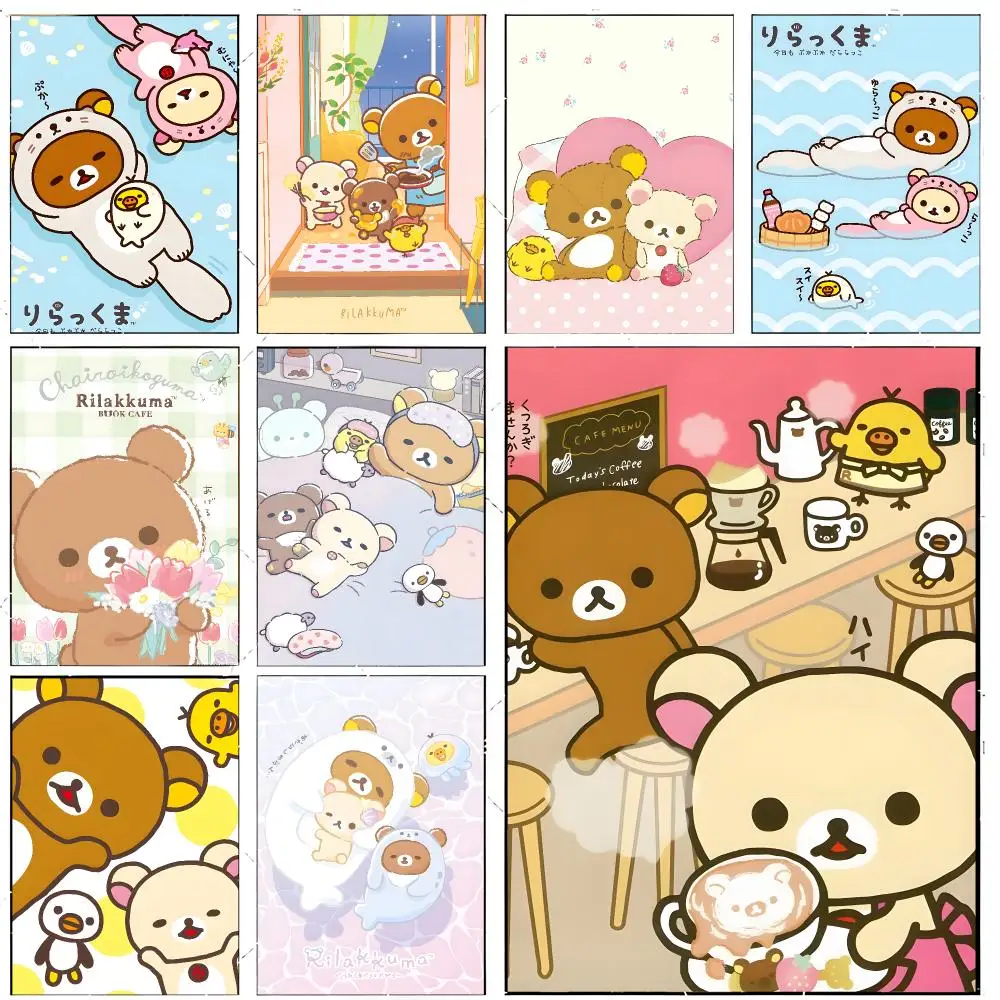 cute character r-rilakkuma Poster Premium Decor Art & Gift for Household Lounge Home Ornaments