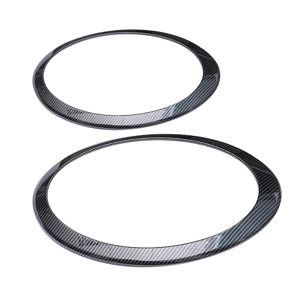 

Carbon Fiber Head Light Headlight Cover Trims For 2016-2022 Mini Clubman (F54)