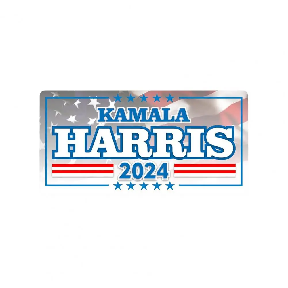 Наклейка премиум-класса Kamala Harris 2024, коллекция наклеек, водонепроницаемые автомобильные наклейки, наклейки для ноутбука, наклейки на бампер для президента