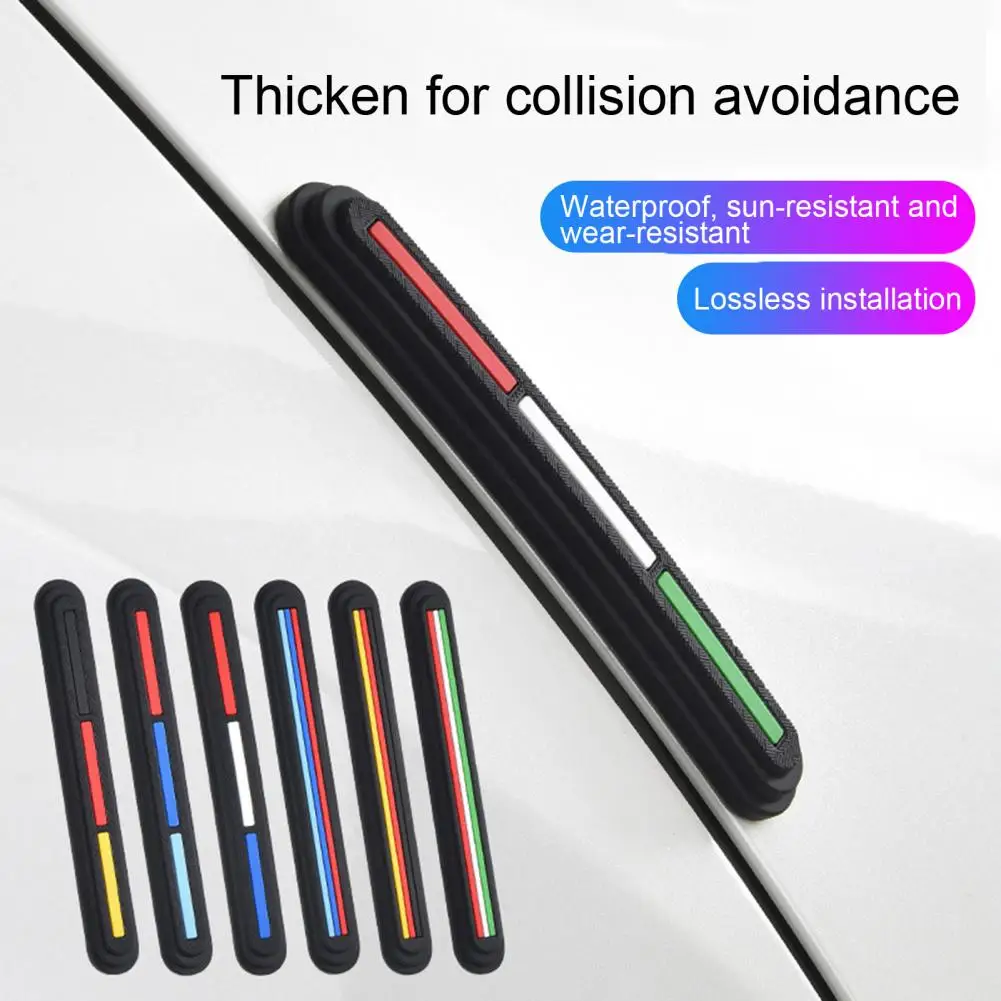 Paint-friendly Door Bumper Strips Car Door Anti-collision Strips Car Door Edge Guards Protection for Mirrors Handles for Car