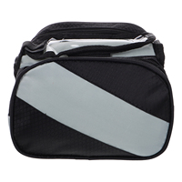 Mountain Bike Bag Large Capacity Oxford Cloth Top Tube Phone Holder Saddle Bag Winter Cycling Storage Pouch Handlebar