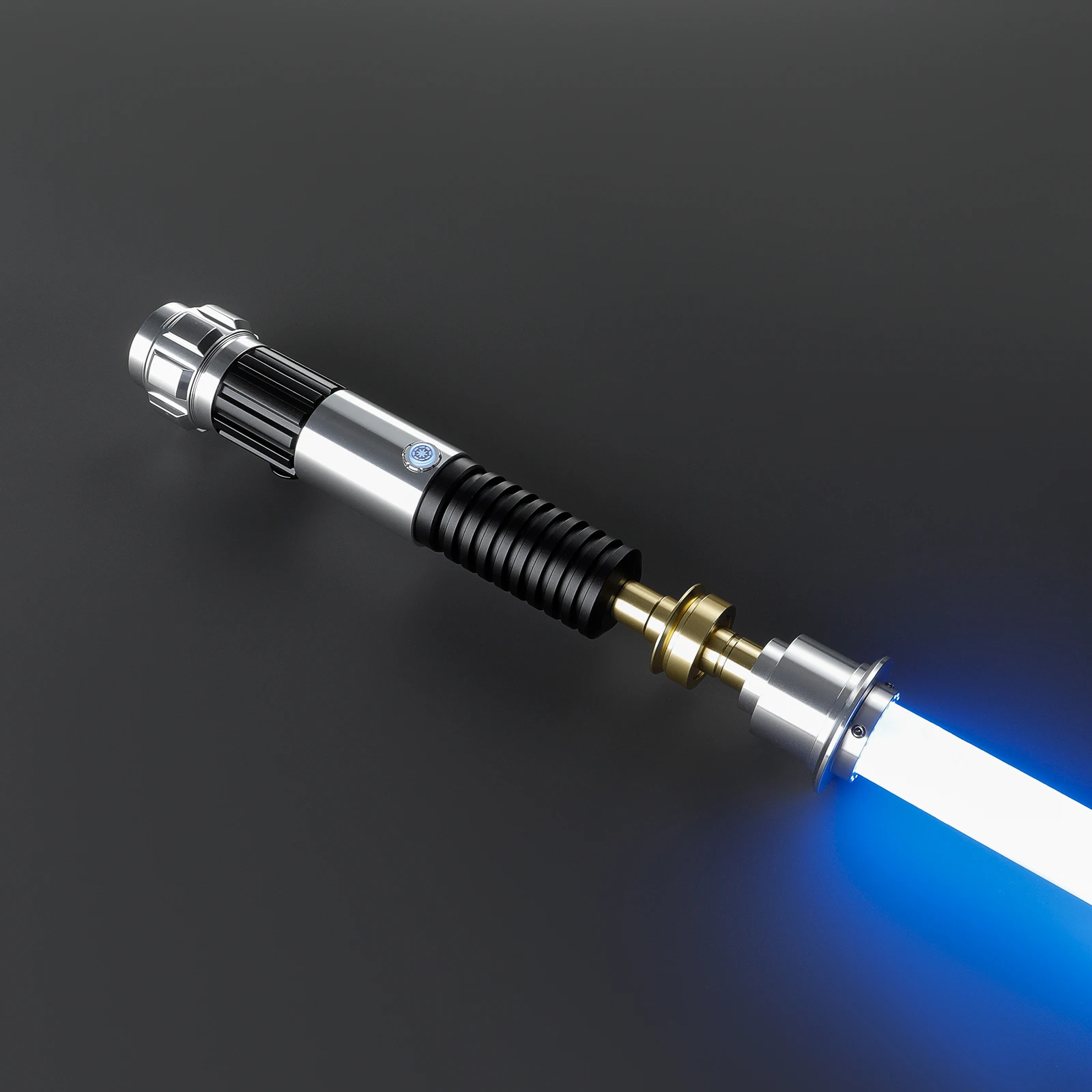 Espada láser Neopixel Jedi, empuñadura de Metal, sable de luz sensible a duelos pesados, suave, cambio infinito, sonido de golpeo LTG