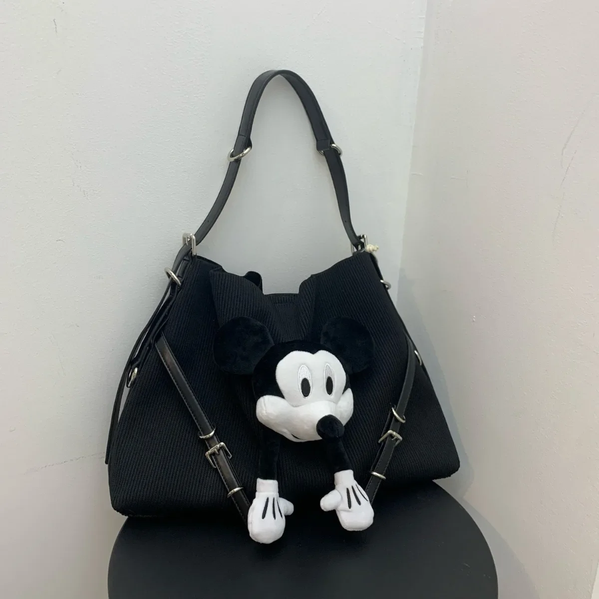 Disney Purses and Handbags Mickey Dolls Shoulder Bag High-capacity Crossbody Bags for Women Cute Cases Korean Fashionable Pouch