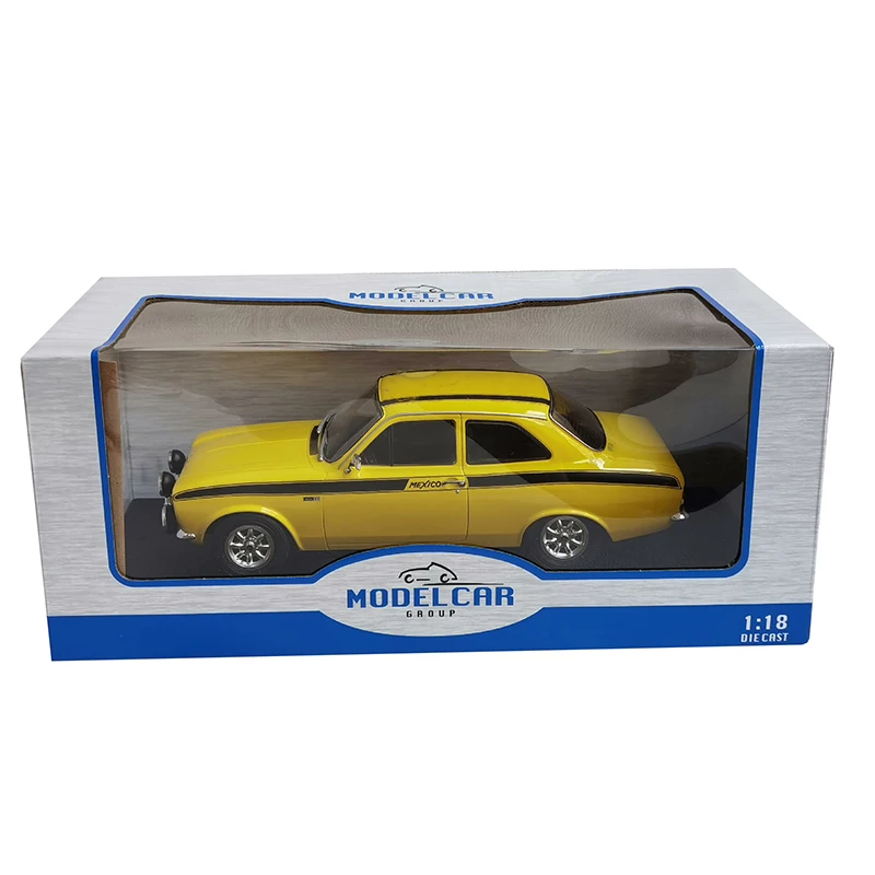 Diecast 1:18 Scale FORD Escort MK1 RS 2000 Simulation Alloy Car Model Toy Collectible Gifts Ornaments