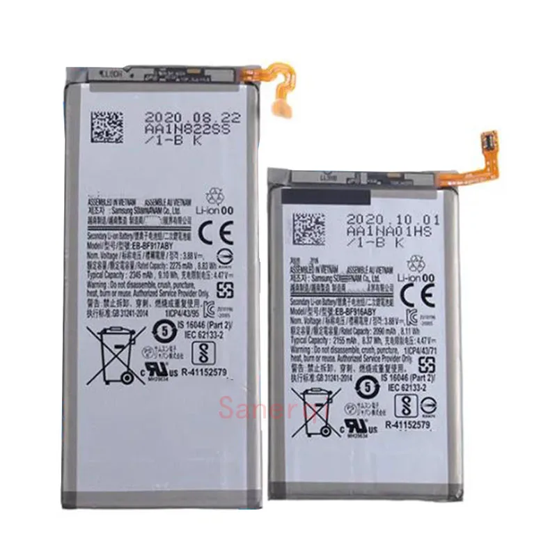 Brand New EB-BF916ABY EB-BF917ABY ( 2345mAh+2155mAh) Battery For Samsung Galaxy Z Fold 2 5G F916 F917 Mobile Phone Batteries