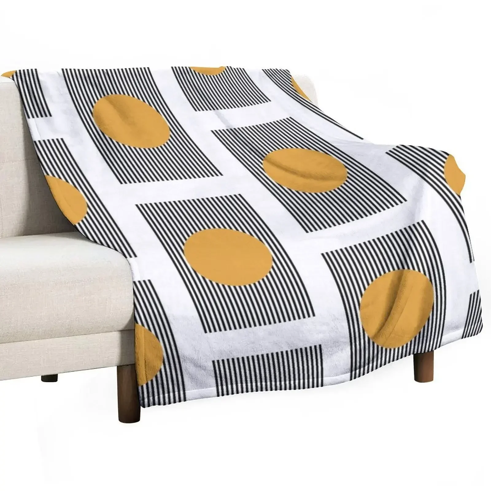 

Bauhaus #16 Throw Blanket christmas gifts Plaid on the sofa Bed linens Blankets