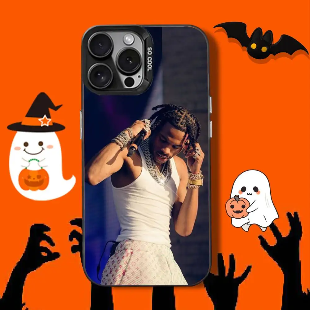 حافظة هاتف رائعة L-Lil B-BabyS Singer لهاتف iPhone 12,16,11,14,13,17,15,E,Max,Plus,Air,Pro,غطاء أسود صغير مقاوم للصدمات #2