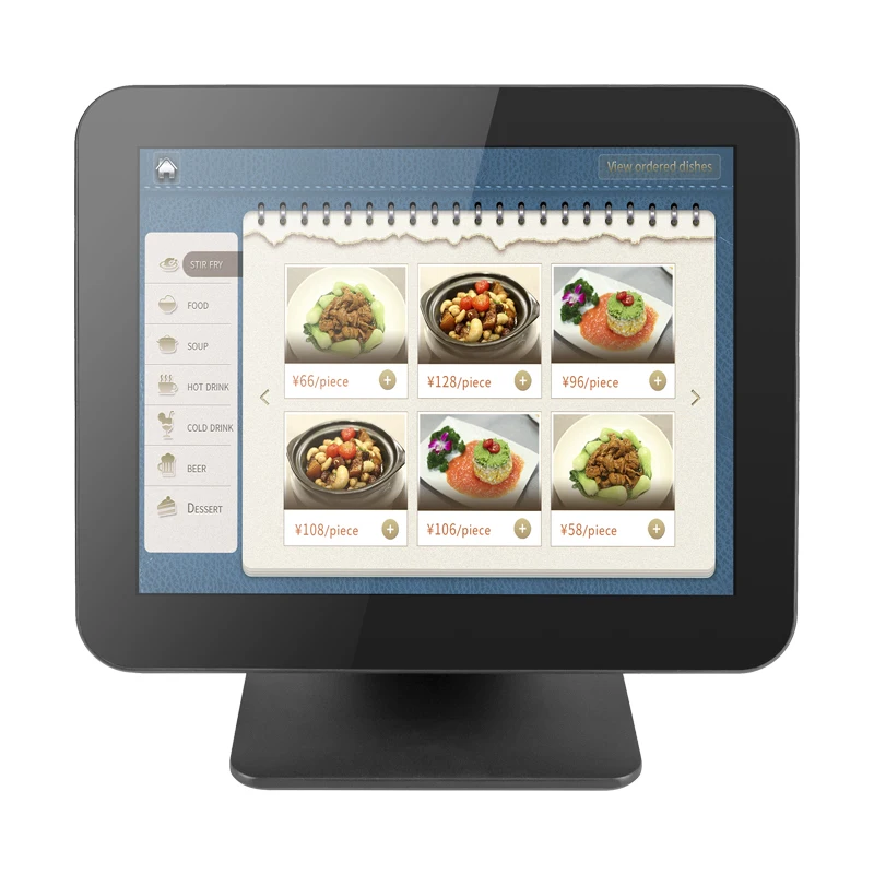 

Grocery Store Pos Terminal 15 Inch Smart Pos Machine Aluminum Pos Systems for Bar
