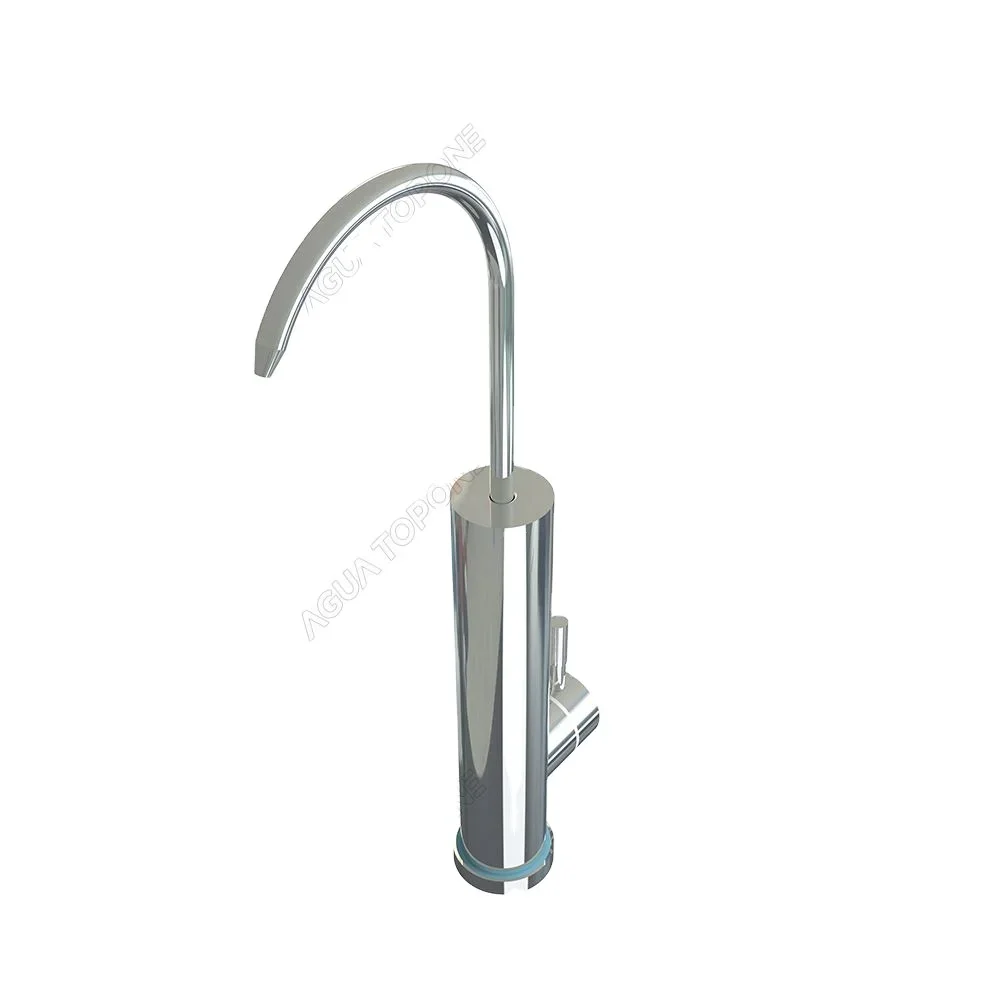 Factory Price Pure Automatic Smart Faucet 304 Stainless Steel Kitchen Direct Drinking Goose Neck UV Water Filter Sink Faucet