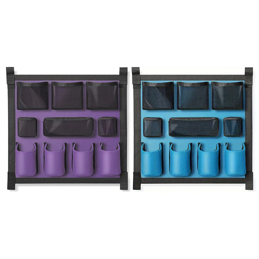 منظم مقطورة الحصان ذو سعة كبيرة مقطورة باب العلبة متعددة الجيوب مقطورة الحصان حقيبة التهيأ لوازم الحصان المستقرة #2